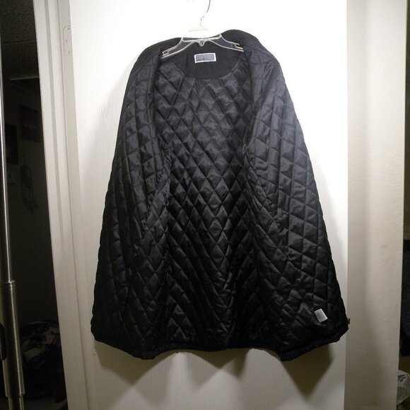 Cherish Mid length Black Zip Up Jacket - Picture 12 of 15